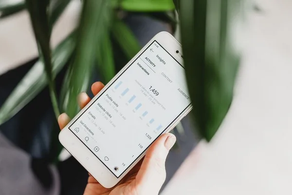 Social media apps on a phone